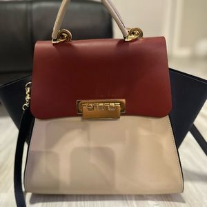 Zac Posen Eartha Colorblock Top Handle Bag